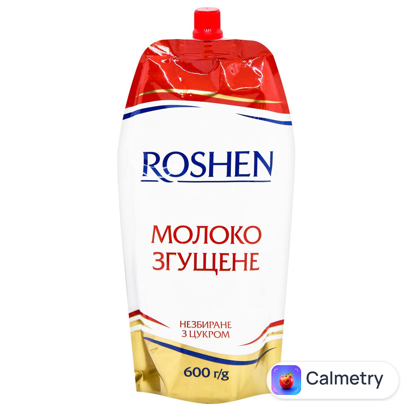 Молоко згущене Roshen незбиране з цукром 600г — фото продукту