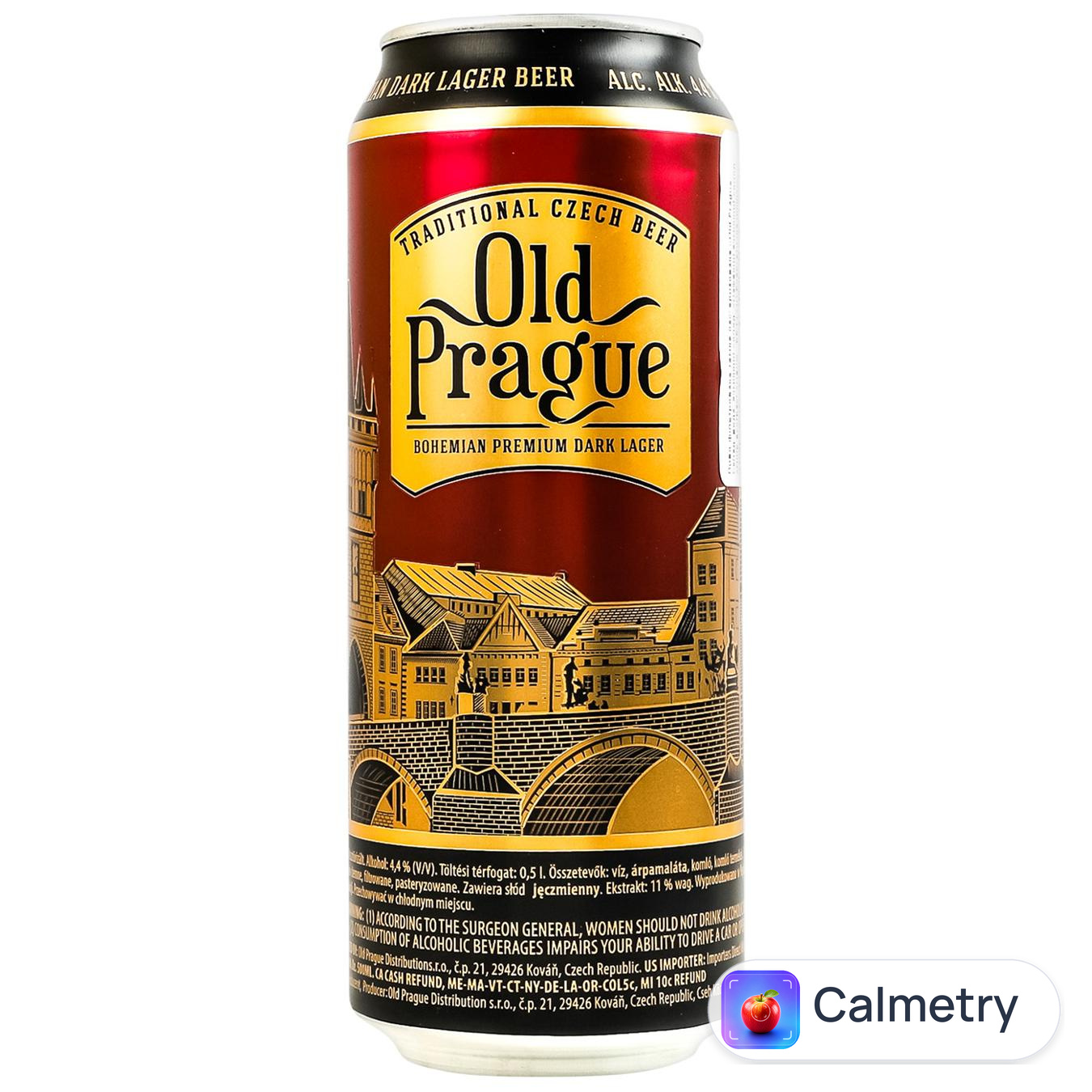 Пиво Old Prague Bohemian Dark Lager темне 4,4% 0,5л
