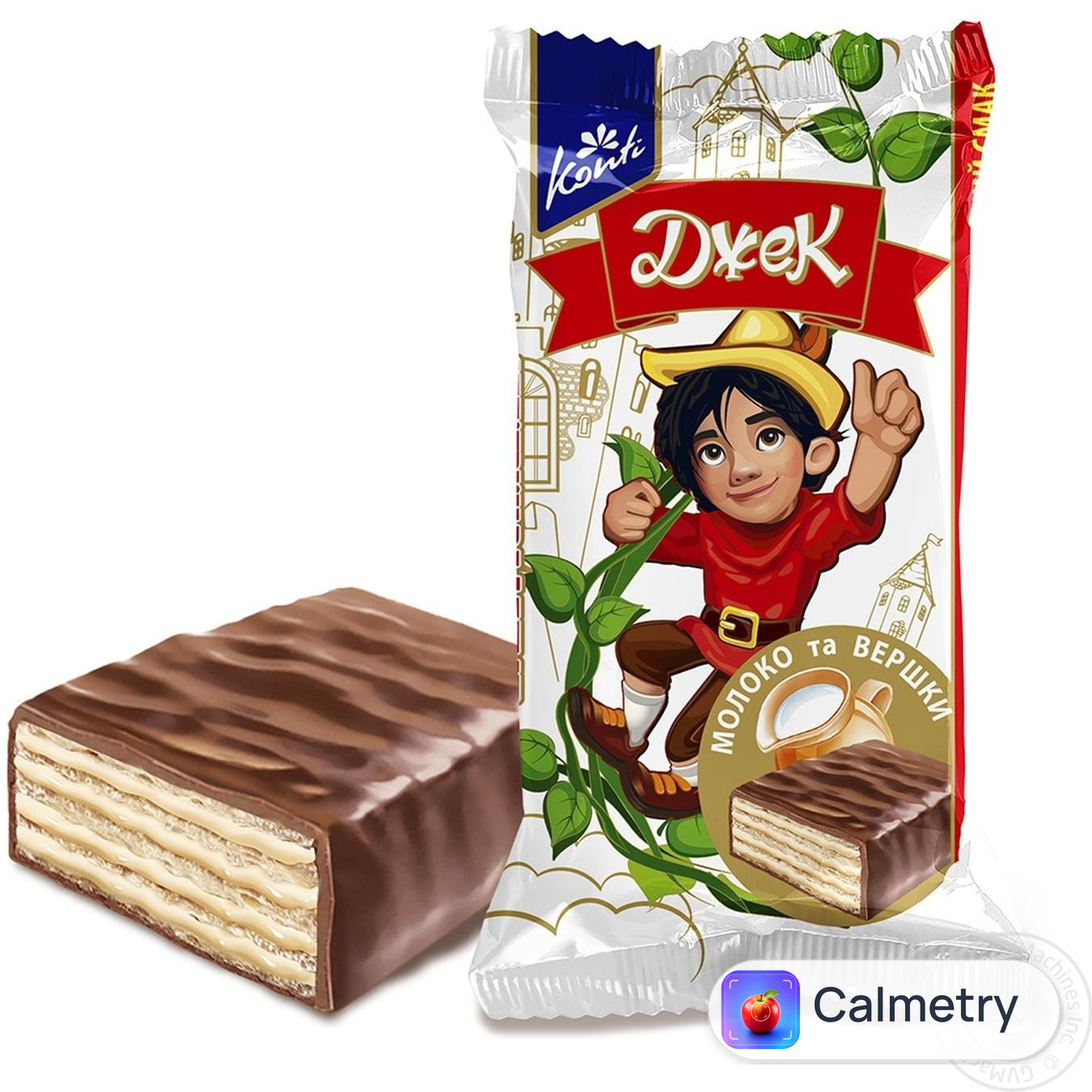 Цукерки Konti Джек з молоком і вершками