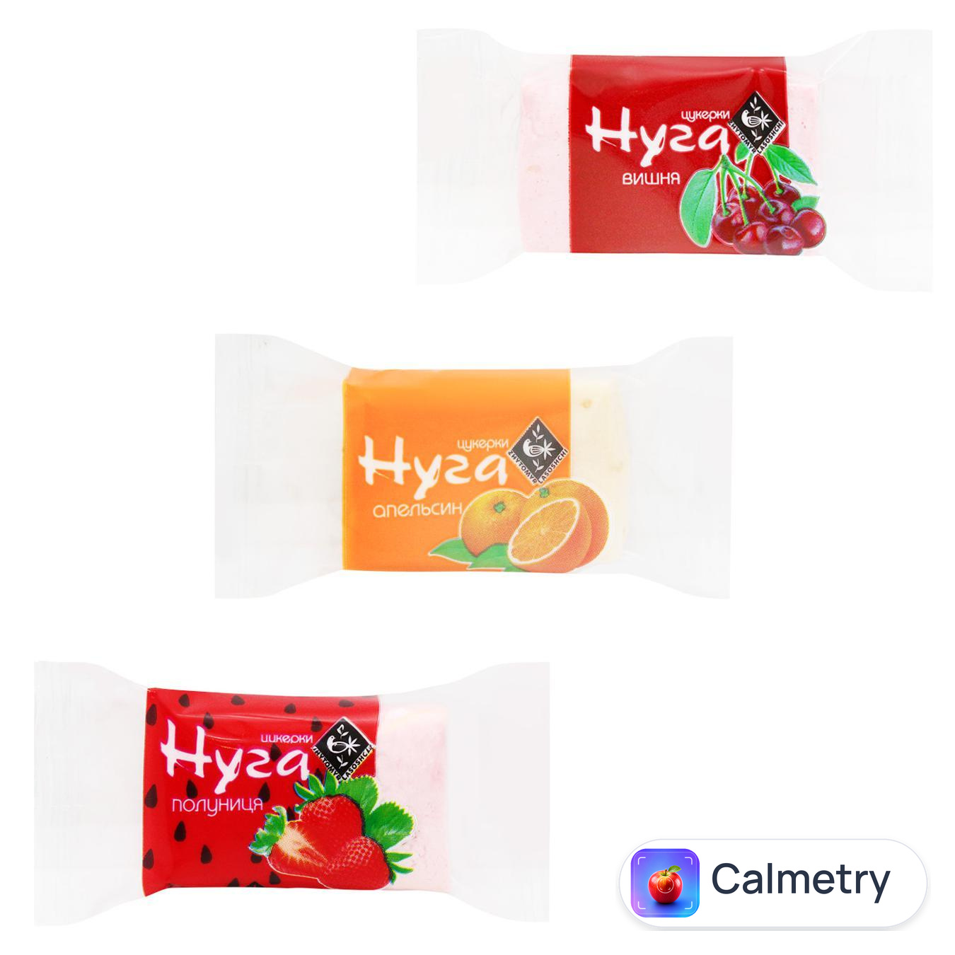 Цукерки Житомирські Ласощі Нуга фруктова асорті — фото продукту