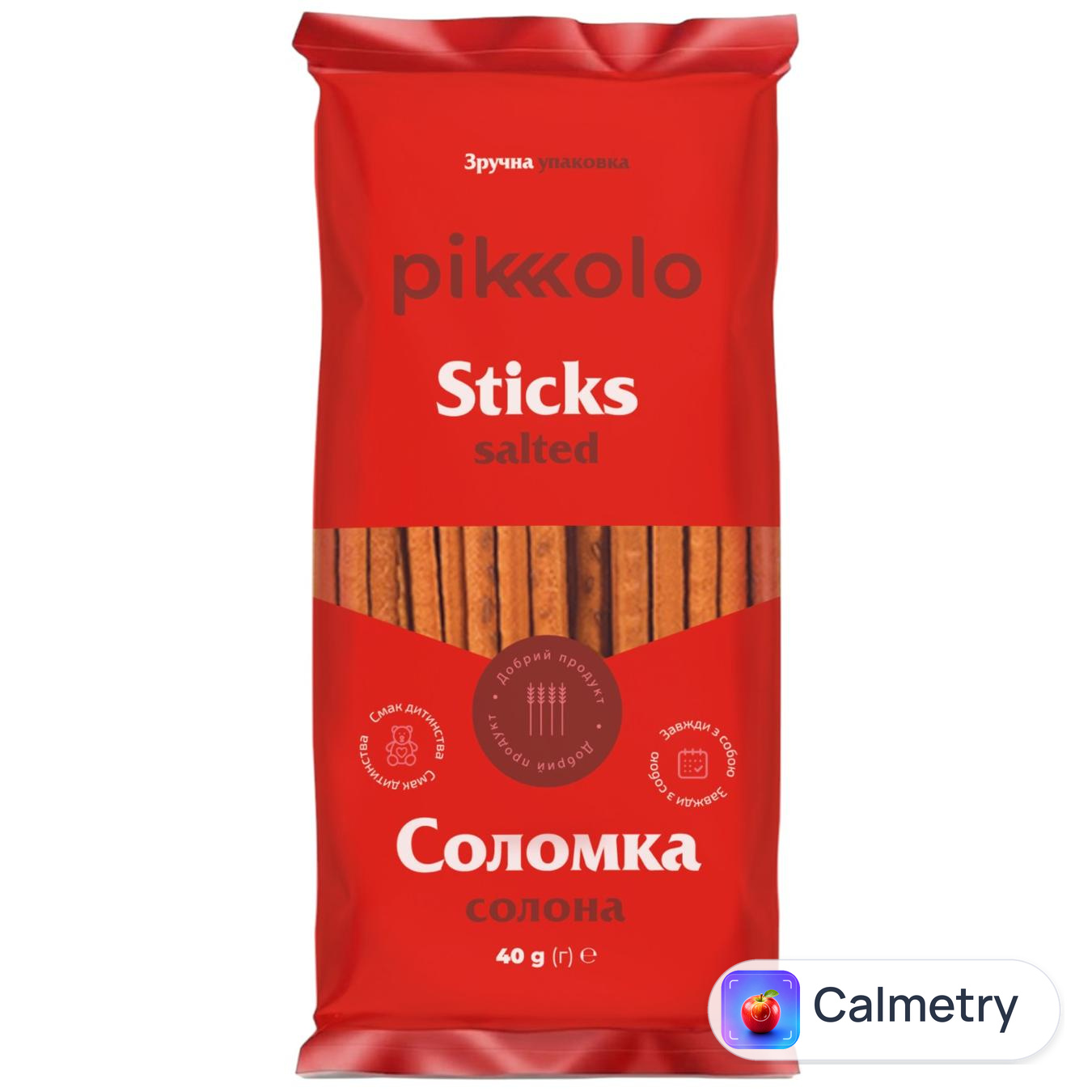 Соломка Pikolo солона 40г — фото продукту