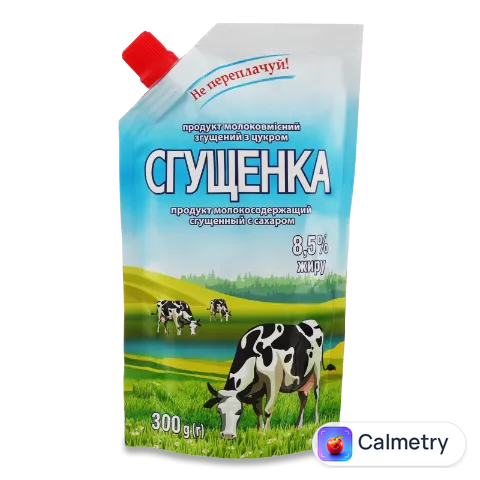 Продукт молоковмісний згущений «Ічня» «Згущенка» 8,5% дой-пак