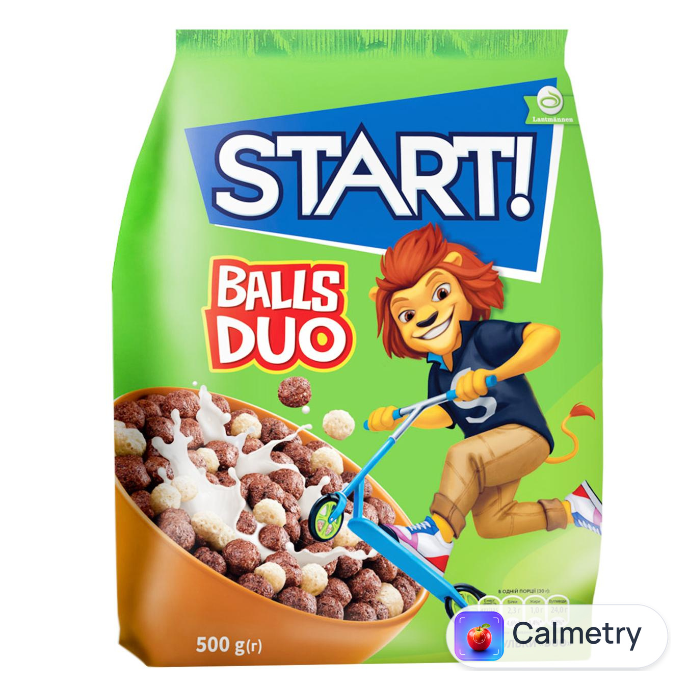 Сніданок сухий Start! Кульки Duo 500г
