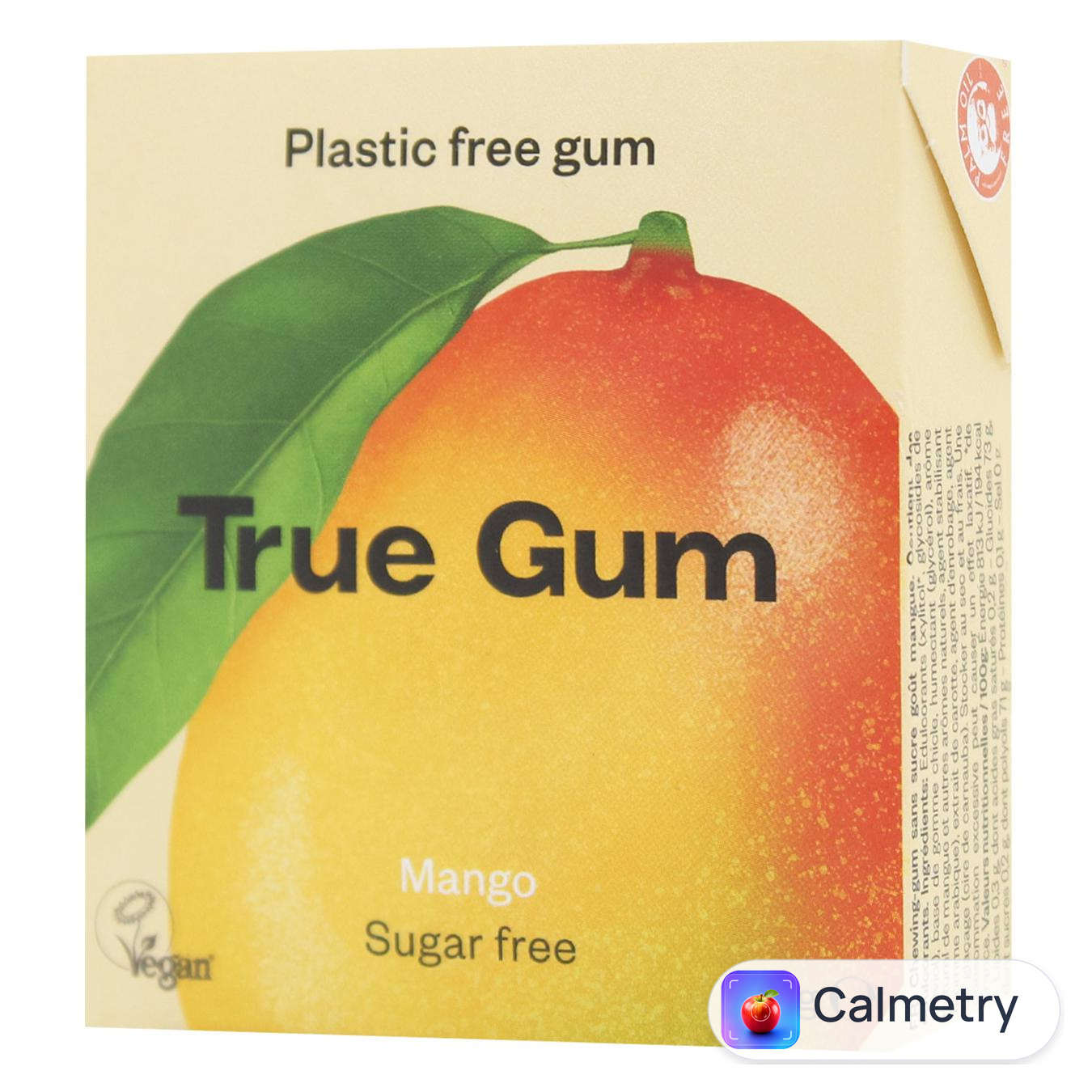 Жувальна гумка True Gum зі смаком манго без цукру 21г