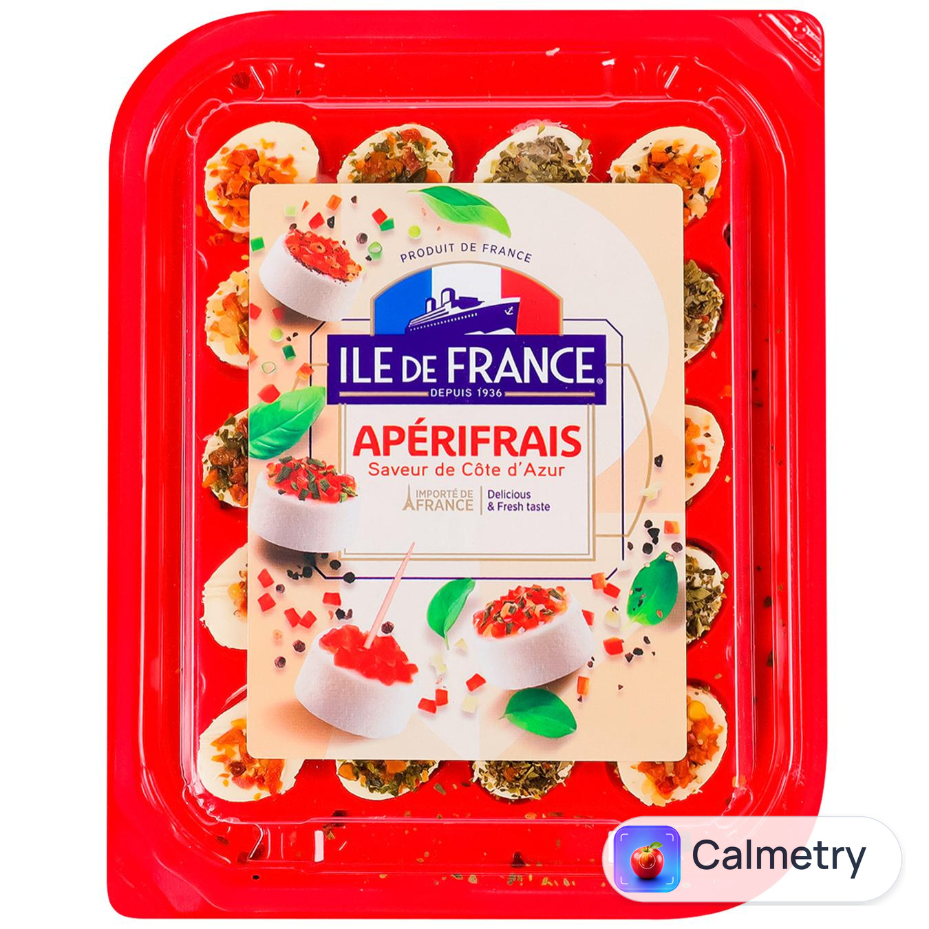 Сир творожний Ile de France Aperifrais Італійський 100г