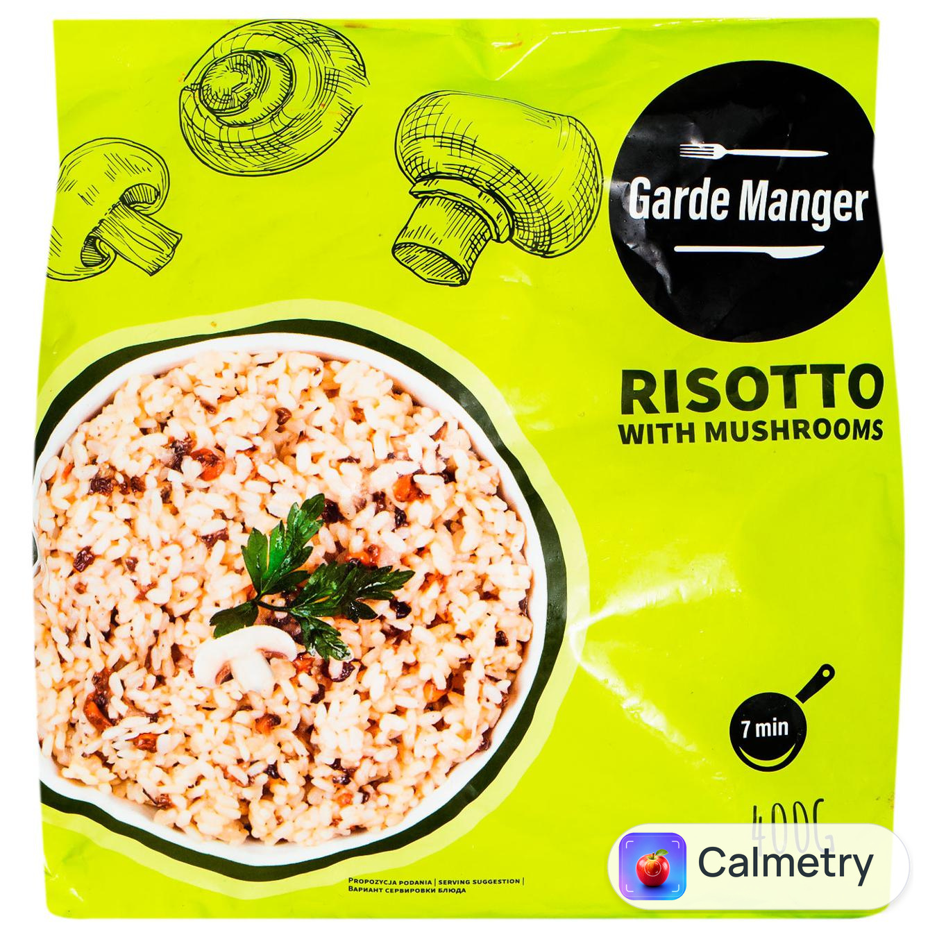 Різотто Garde Manger з грибами заморожене 400г — фото продукту