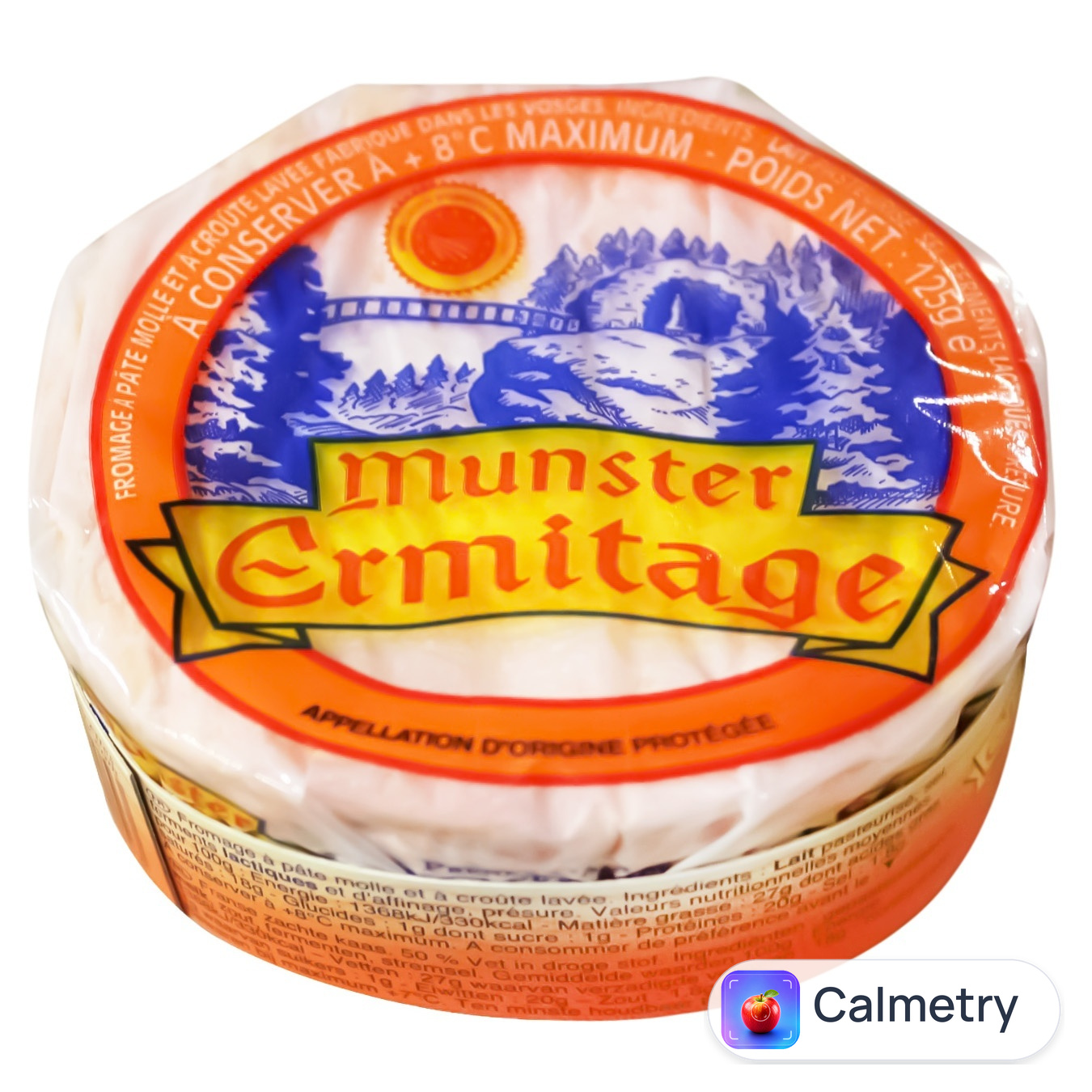 Сир Ermitage Munster 55% 125г