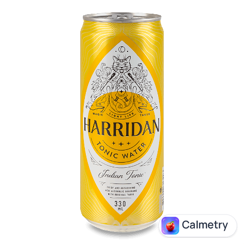 Напій Harridan Tonic Water Indian Tonic сильногазований безалкогольний з/б, 0,33л
