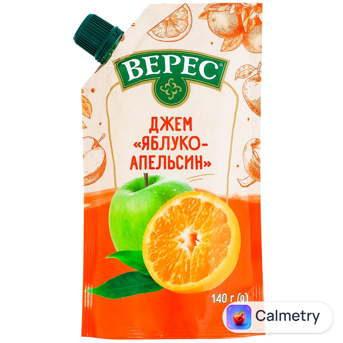 Джем Верес Яблуко-Апельсин 140г