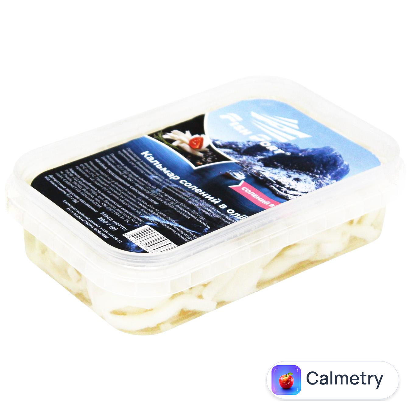 Кальмар Fish Port солений в олії 280г