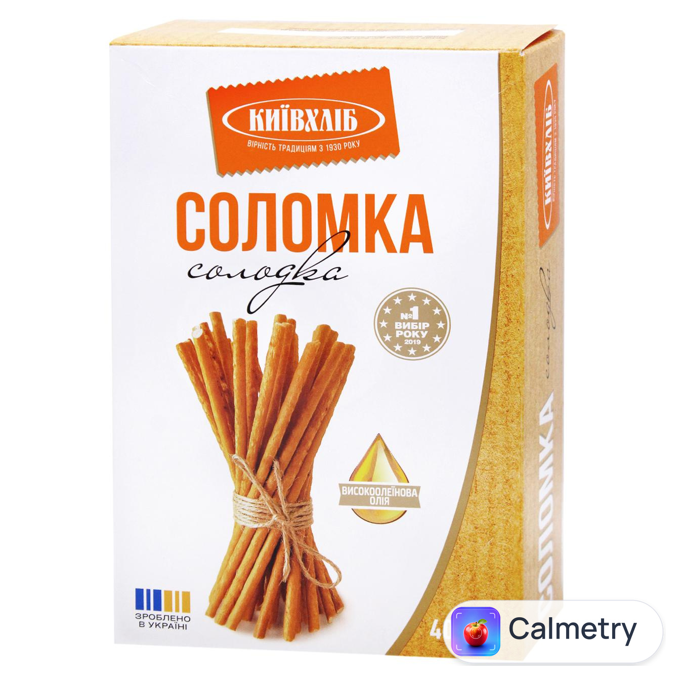Соломка Київхліб солодка 400г — фото продукту