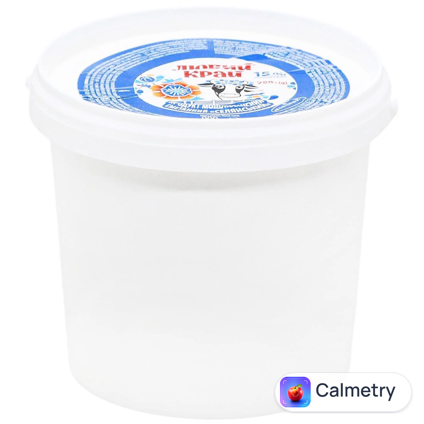 Сметанний продукт Любий Край 15% 900г