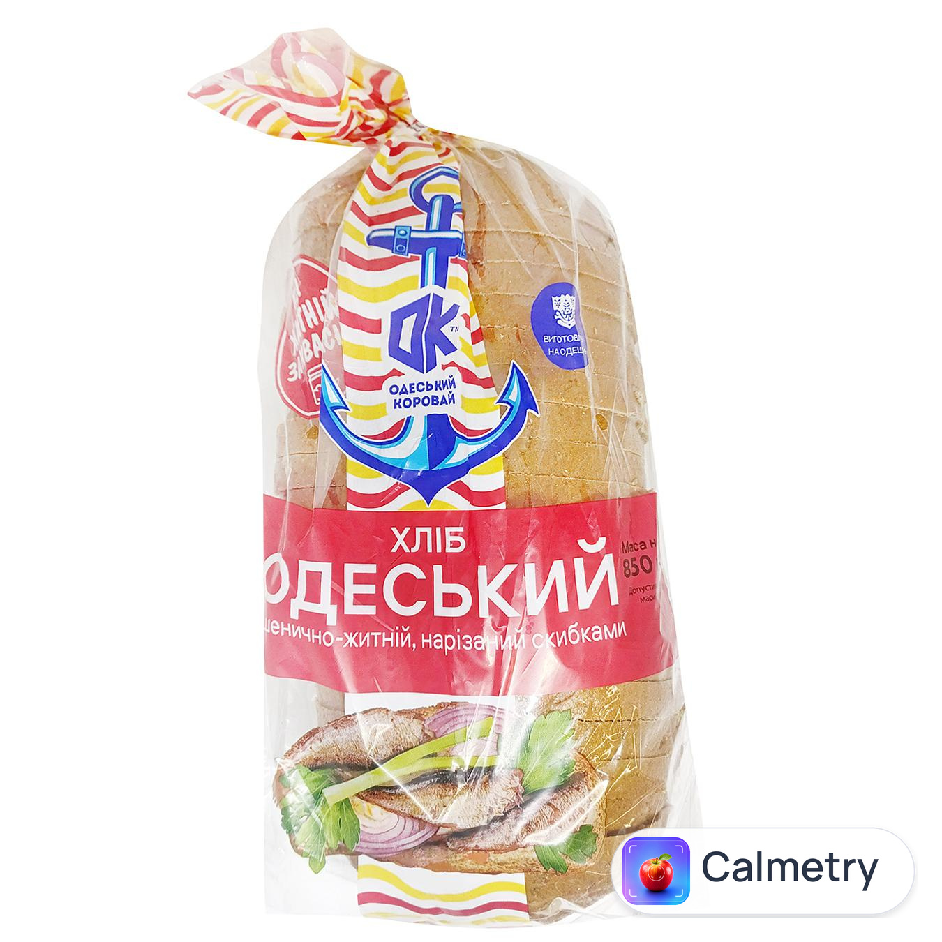 Хліб Одеський хлібозавод №4 пшенично-житній 850г