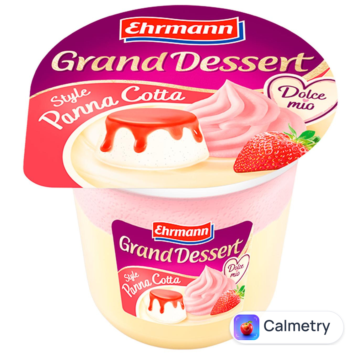 Десерт Ehrmann Grand Dessert Panna Cotta 4,3% 190г