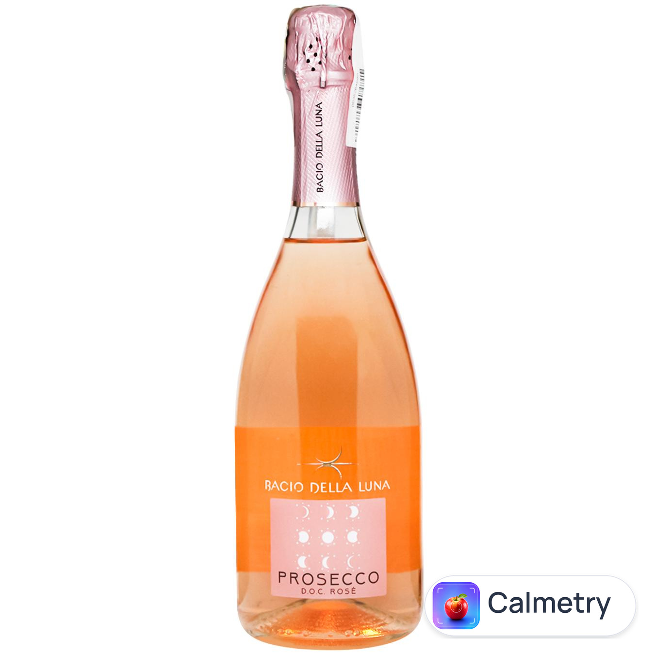 Вино ігристе Bacio Della Luna Prosecco рожеве екстра сухе 11% 0,75л