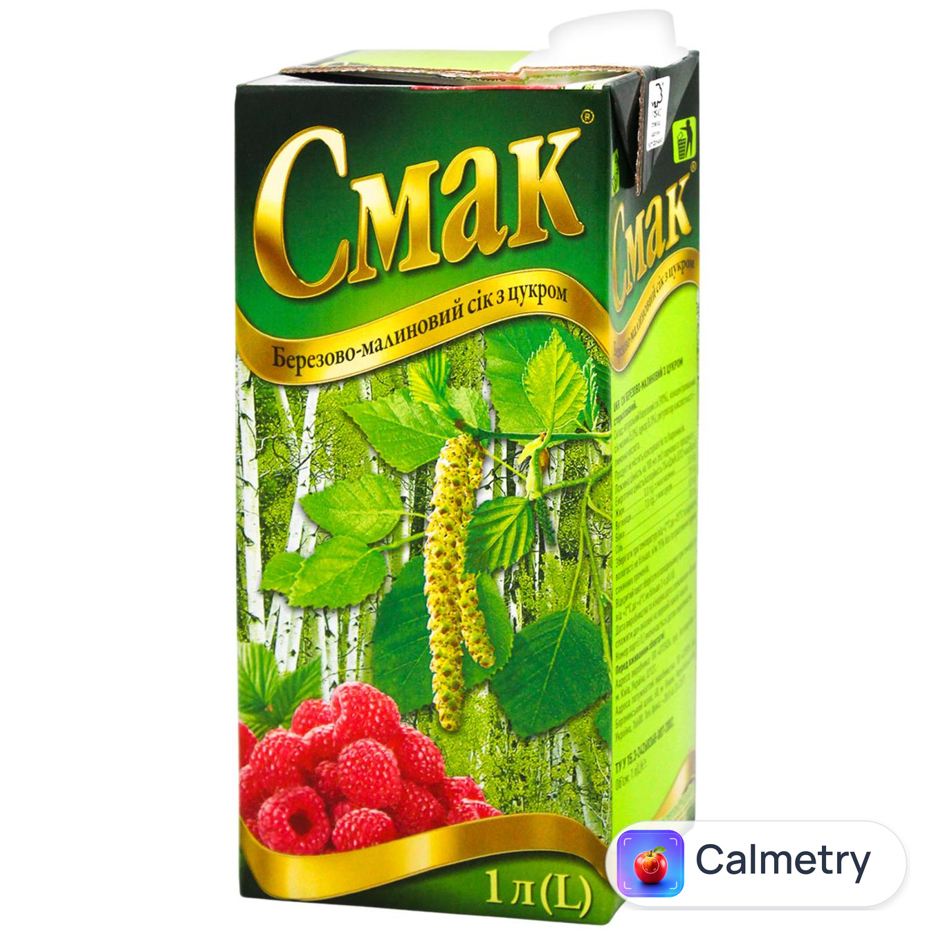 Сiк Смак березово-малиновий 1л