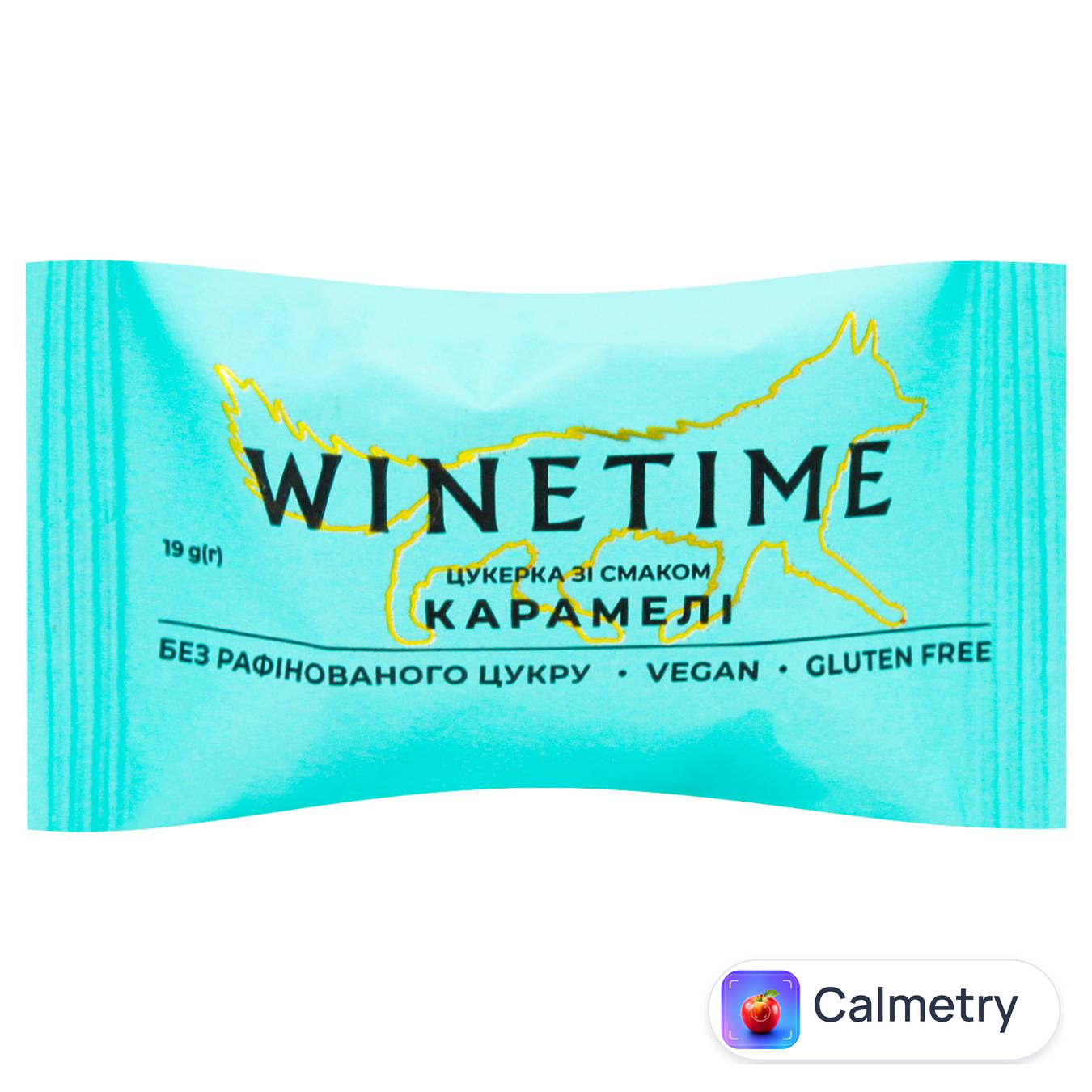 Цукерка Winetime Карамель-горіхи без цукру 19г