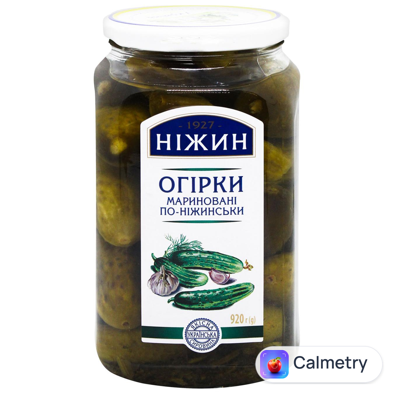 Огірки Ніжин По-ніжинськи мариновані 920г — фото продукту