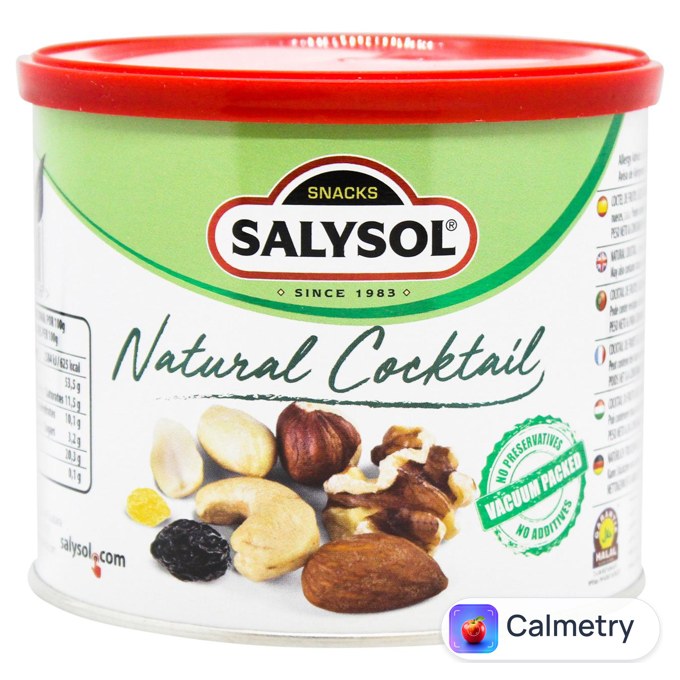 Суміш Salysol горіхів з родзинками 250г