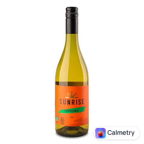 Вино Sunrise Chardonnay біле сухе