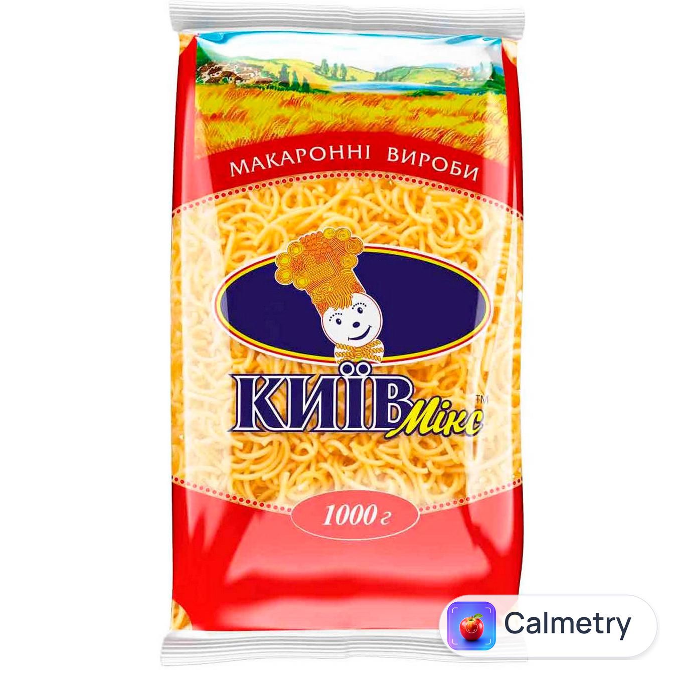 Макаронні вироби Київ Мікс Екстра Черв'ячок 1кг