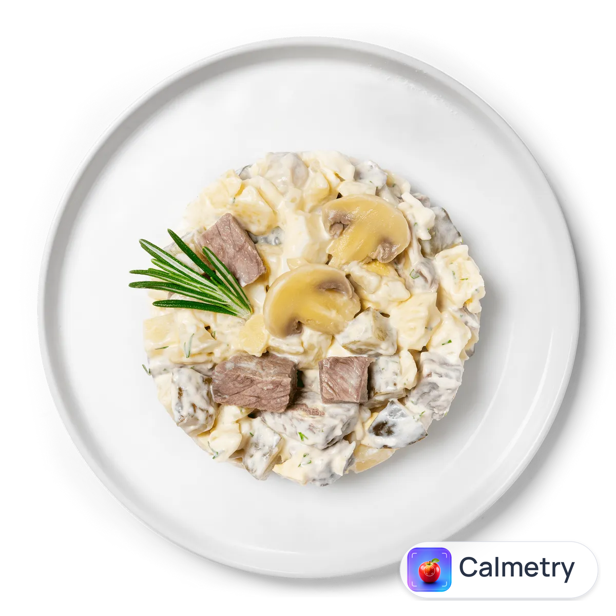 Салат з яловичиною та солоними огірками