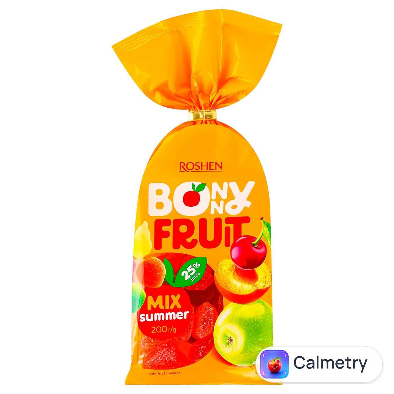 Цукерки Roshen Bonny-Fruit літній мікс 200г