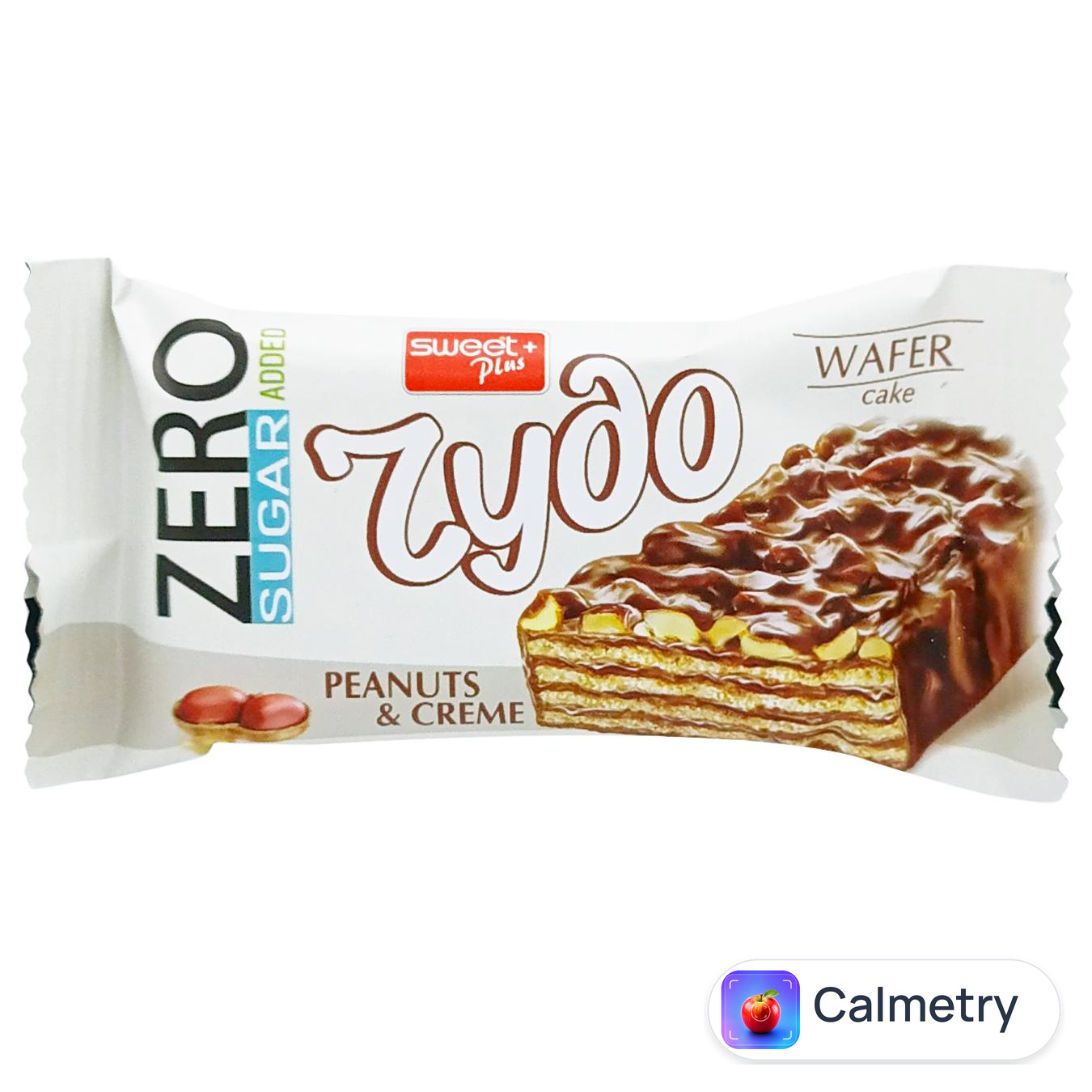 Вафлі Sweet Plus Rydo без цукру з арахісом 38г