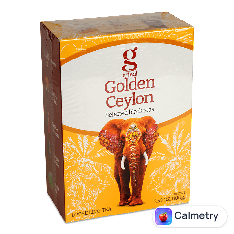 Чай чорний G'tea! Голден цейлон листовий, 100г