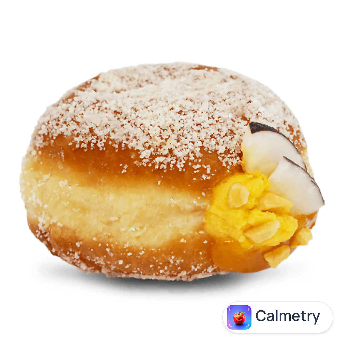 Пампух з манговим кремом та лікером