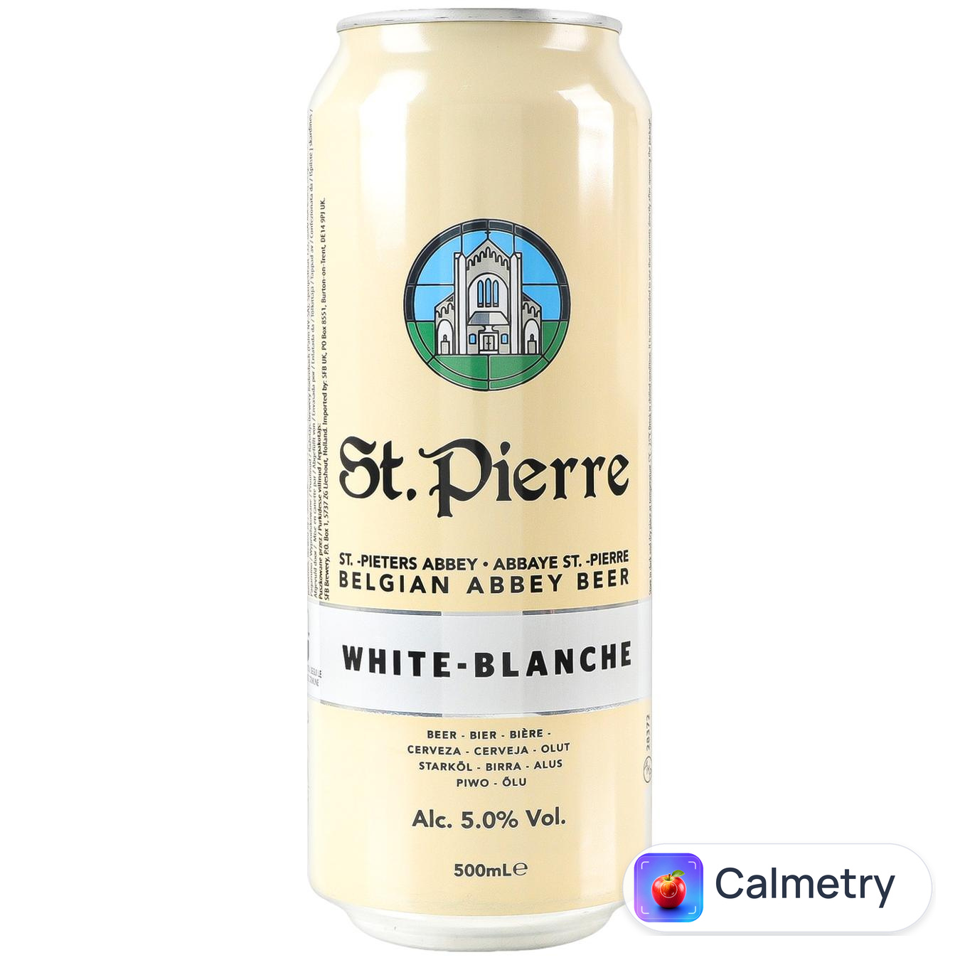 Пиво St.Pierre Blanche світле нефільтроване 5% 0,5л