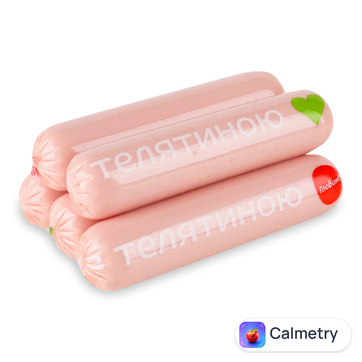 Сосиски «Глобино» «Нямські» з телятиною в/ґ