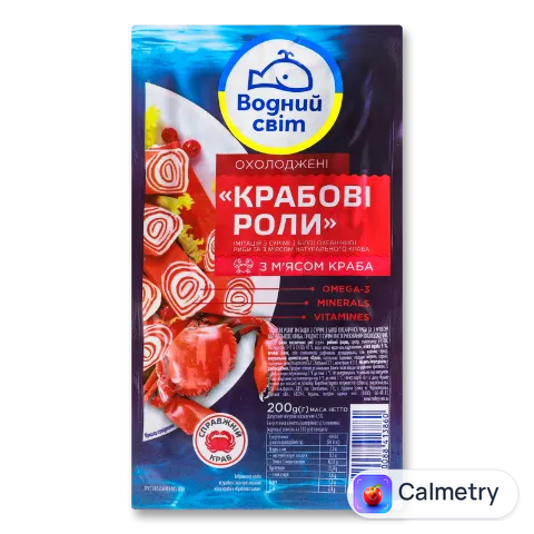 Роли крабові «Водний світ» з м'ясом краба