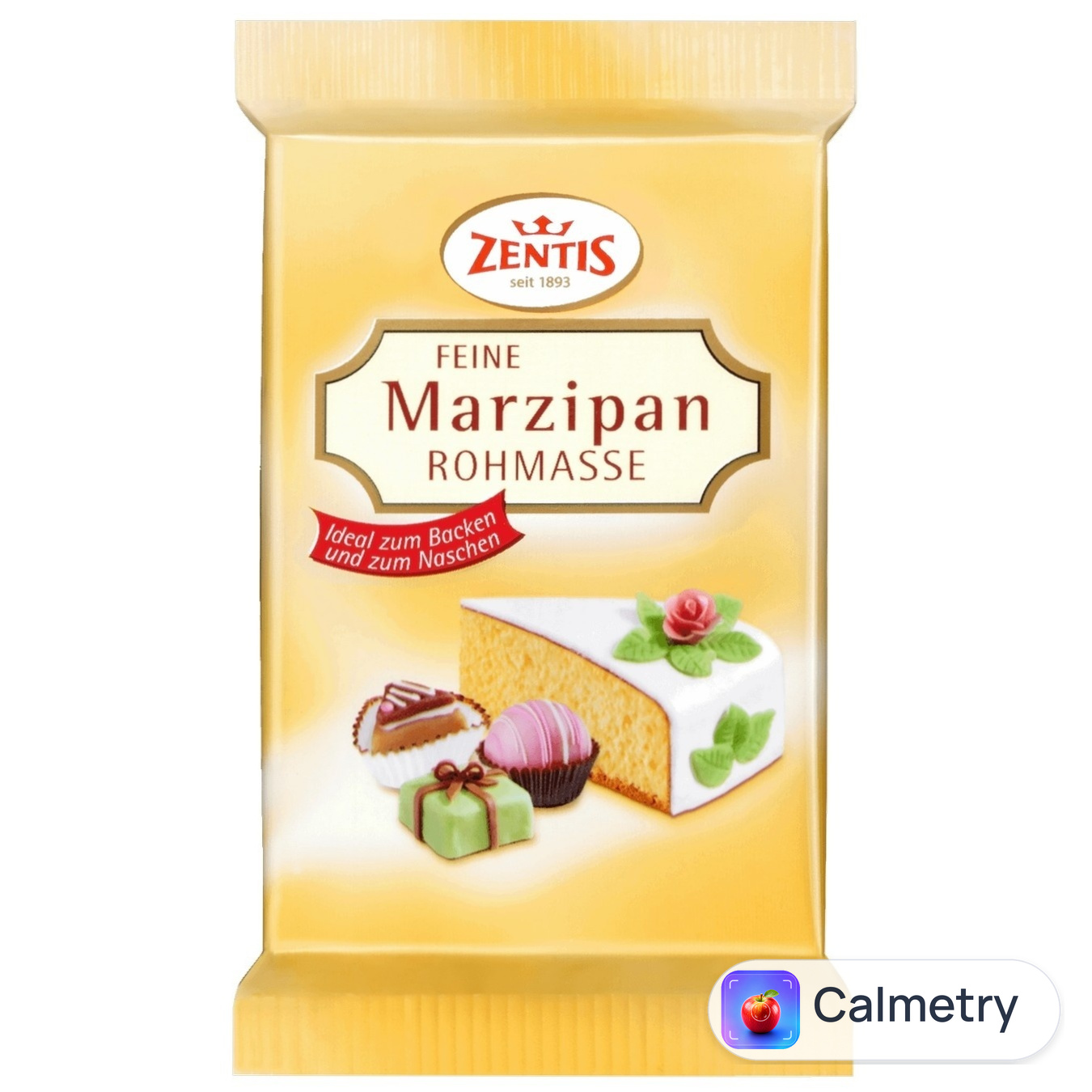 Марципан Zentis з мигдальною пастою 200г