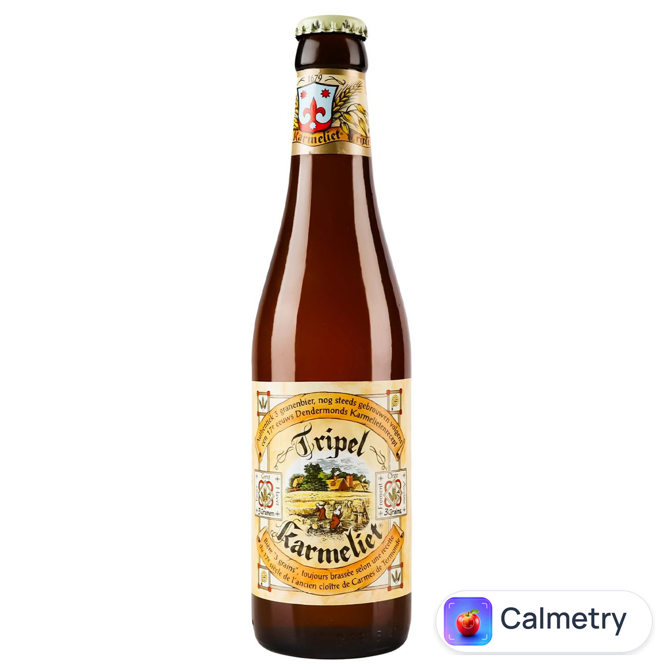 Пиво Tripel Karmeliet світле 8,4% 0,33л — фото продукту