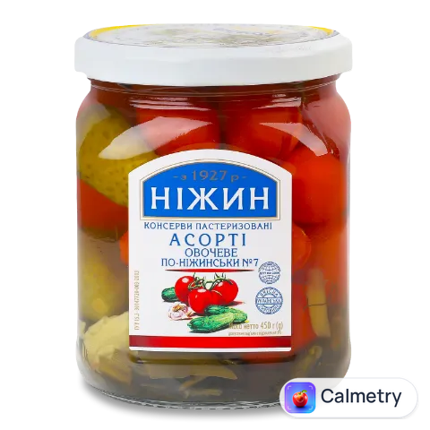 Асорті «Ніжин» «По-Ніжинськи» №7 овочеве