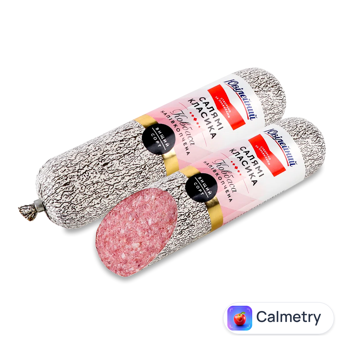 Ковбаса Ювілейний Салямі Класика н/к в/ґ 0,33кг