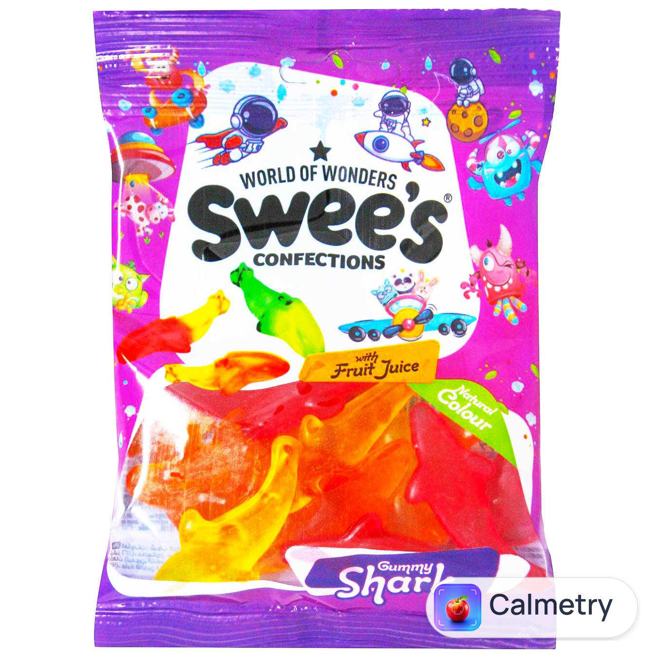Цукерки Swees Акула желейні 80г