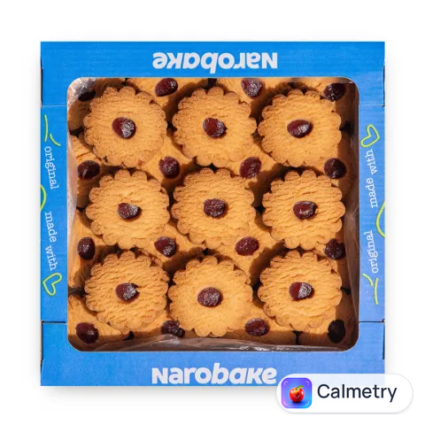 Печиво Narobake Фрутіко полуниця пісочне
