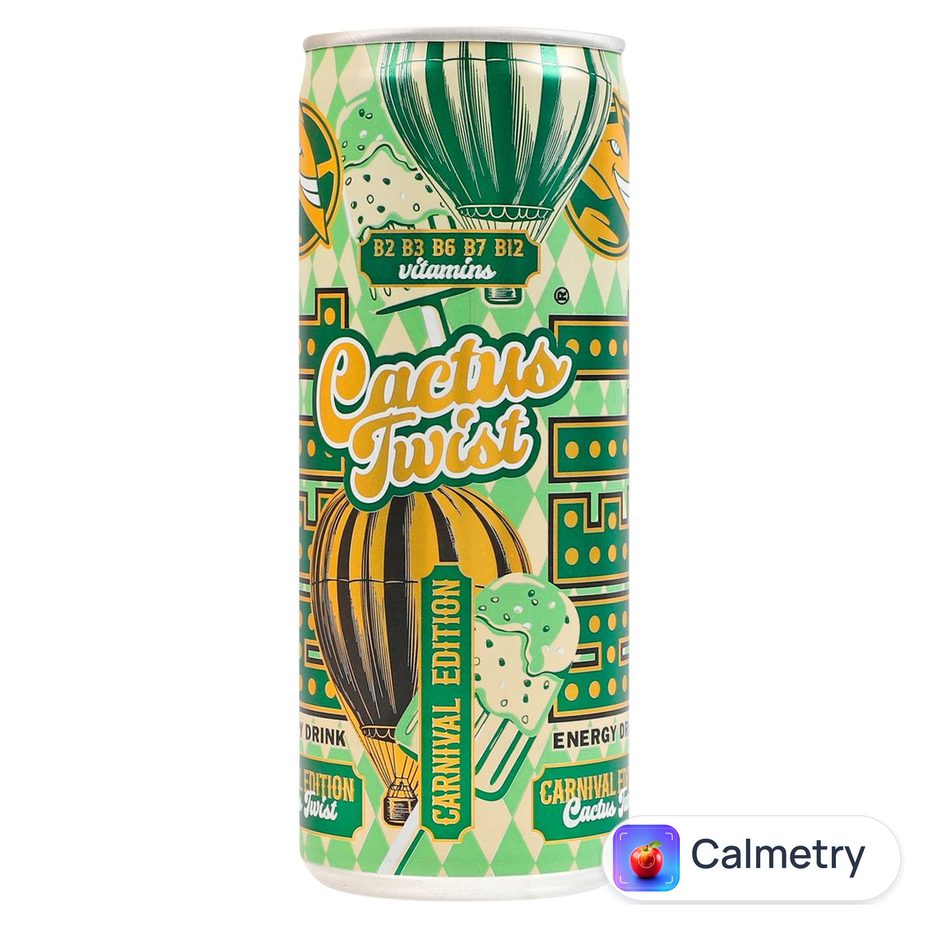 Напій енергетичний Hell Cactus Twist газований 250мл — фото продукту