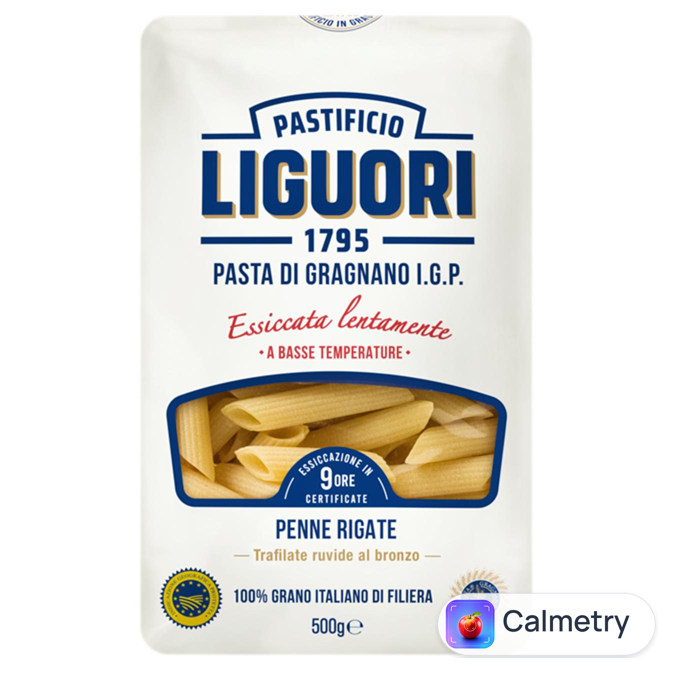 Макаронні вироби Pastificio Liguori Penne Rigate 500г — фото продукту