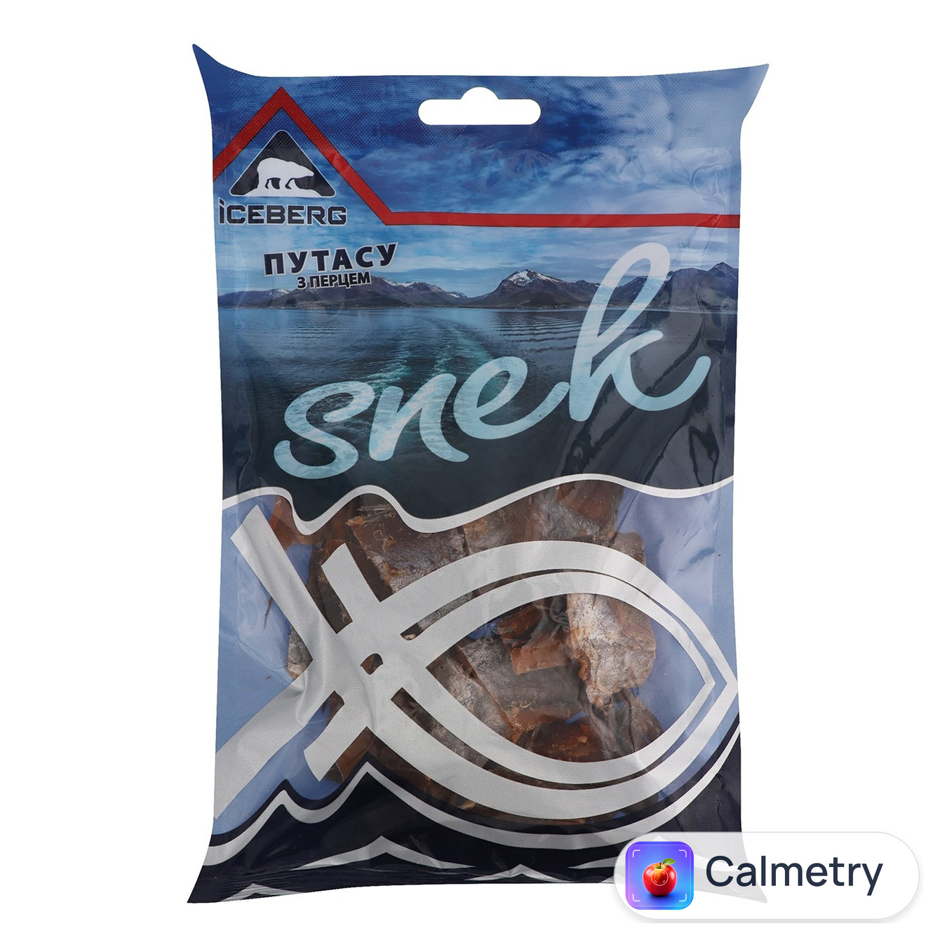 Путасу Iceberg солено-сушена з перцем 50г