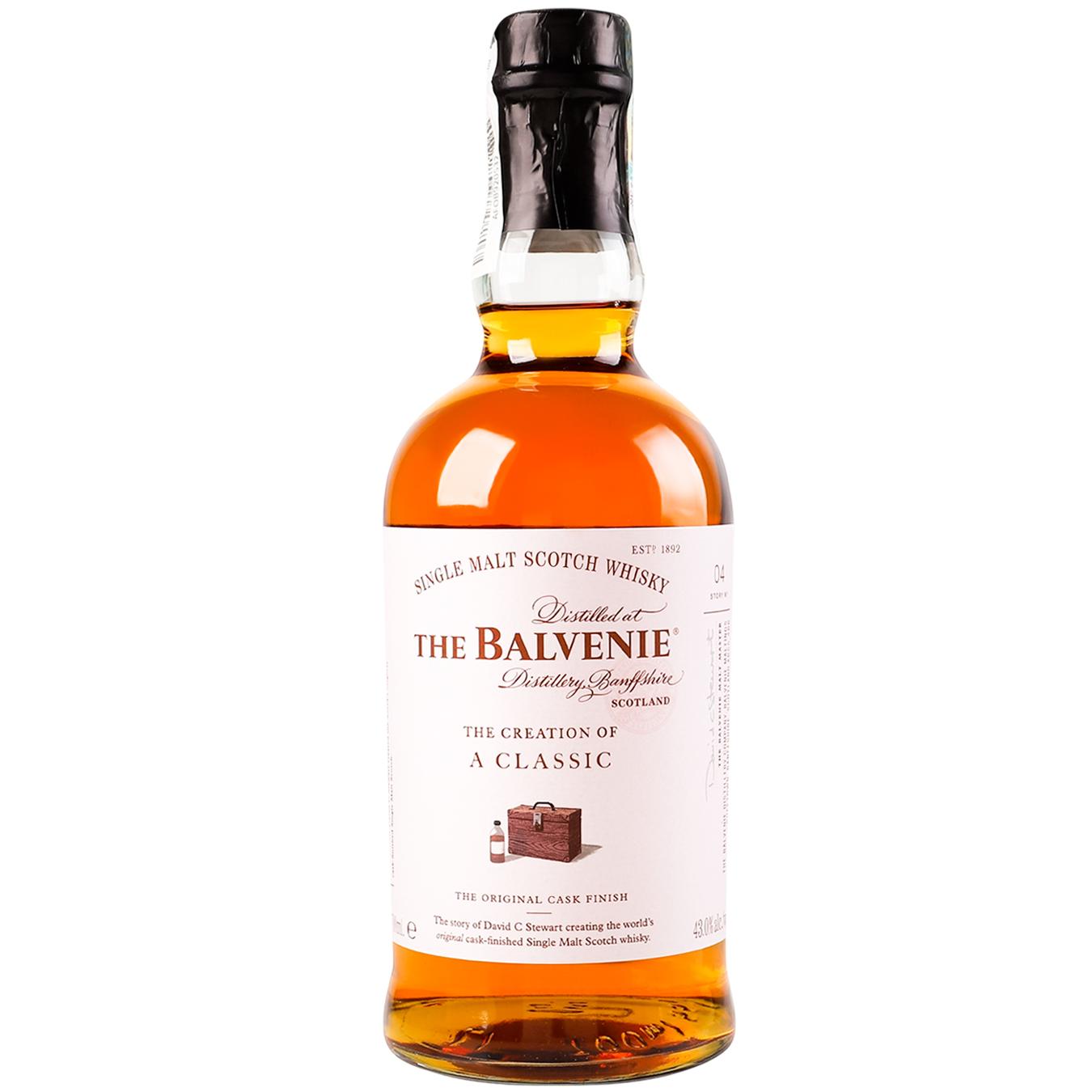 Віскі Balvenie The Creation of a Classic 43% 0,7л — фото продукту