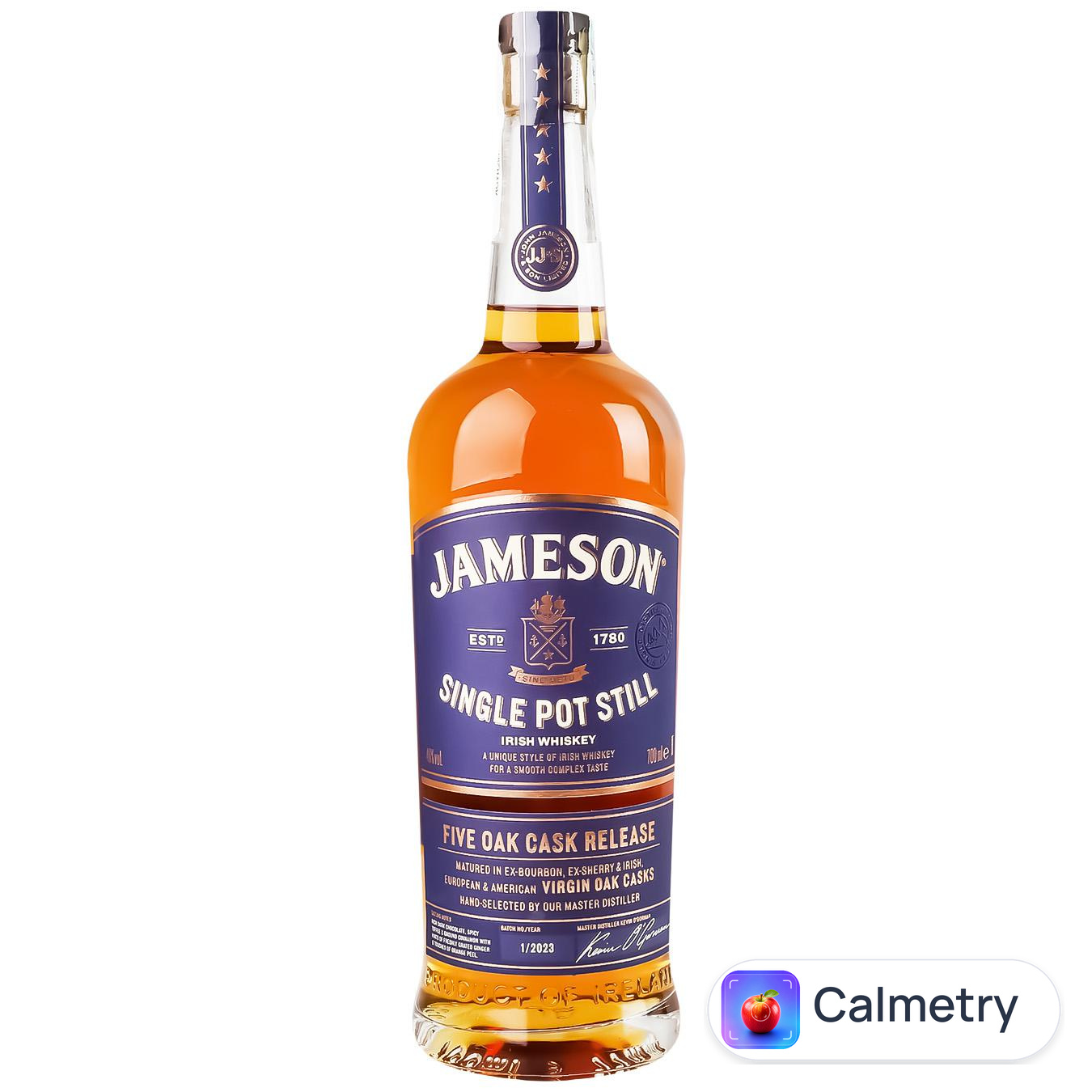 Віскі Jameson Single Pot Still 46% 0,7л — фото продукту