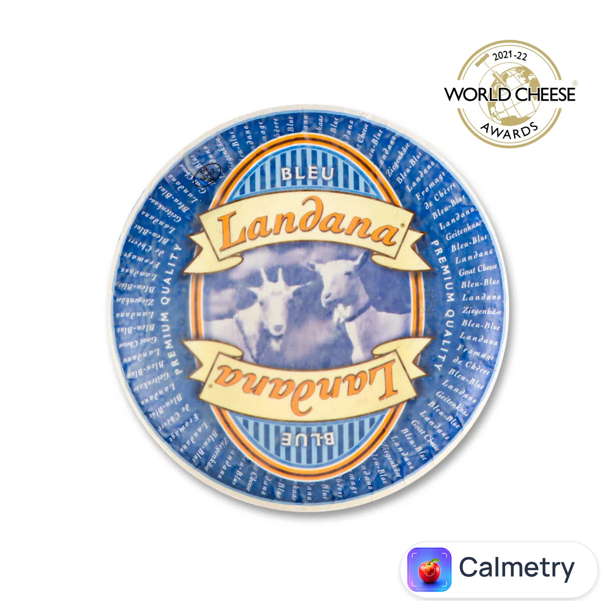 Сир Landana Bleu з блакитною пліснявою 50% з козячого молока