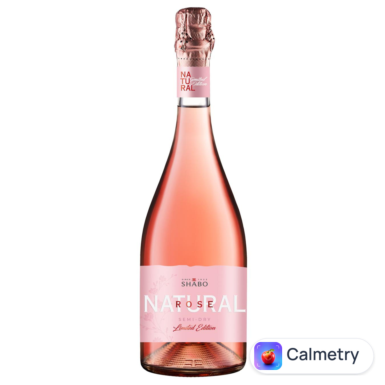 Вино ігристе Shabo Rose рожеве напівсухе 11,7% 0,75л