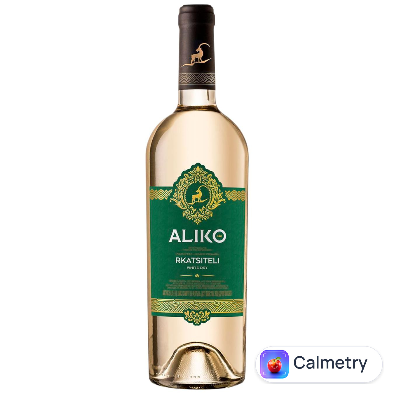 Вино Aliko C&W Ркацителі біле сухе 9,7-14% 0,75л
