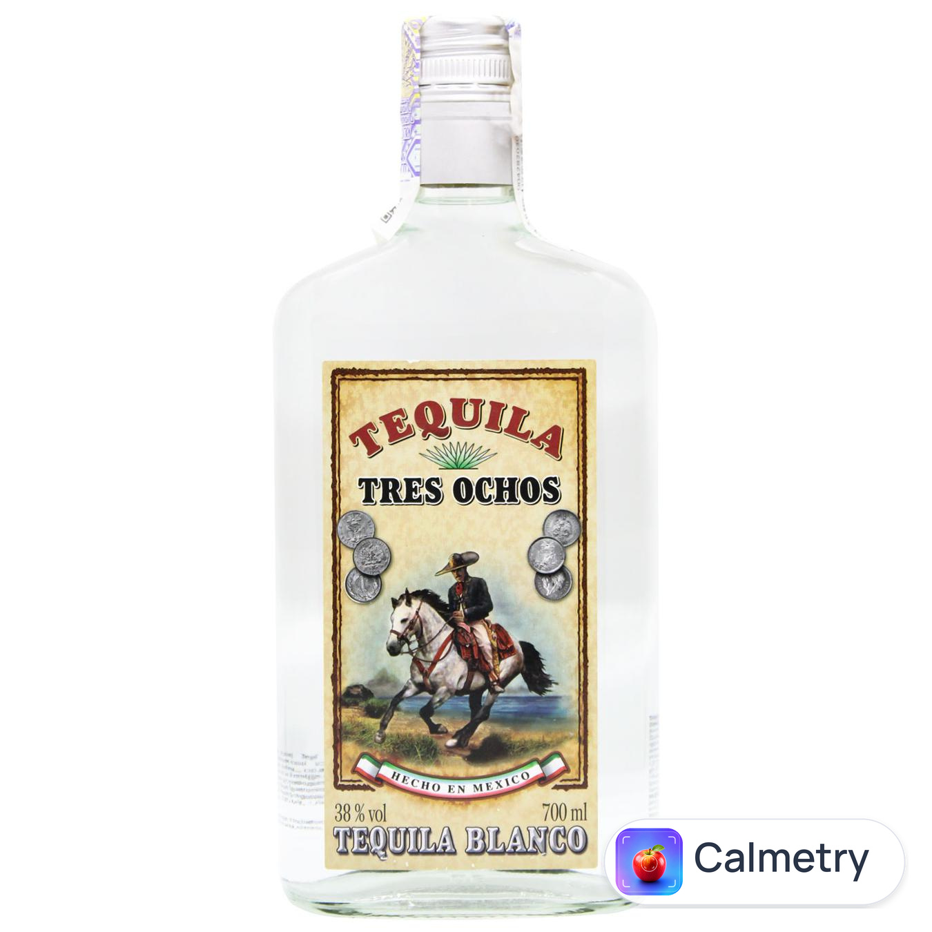 Текіла Tres Ochos Blanco 38% 0,7л