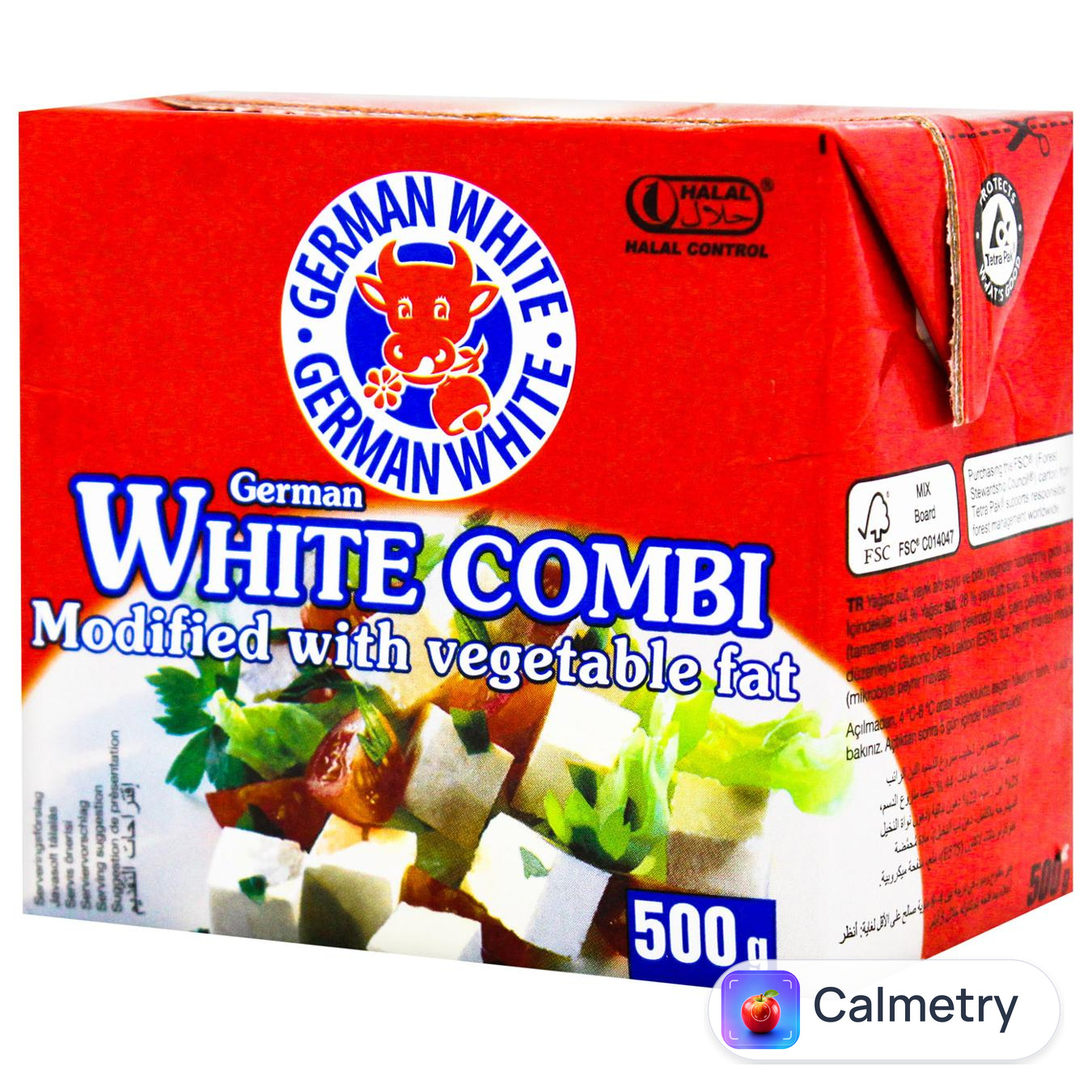 Продукт сирний German White Combi 38% 500г