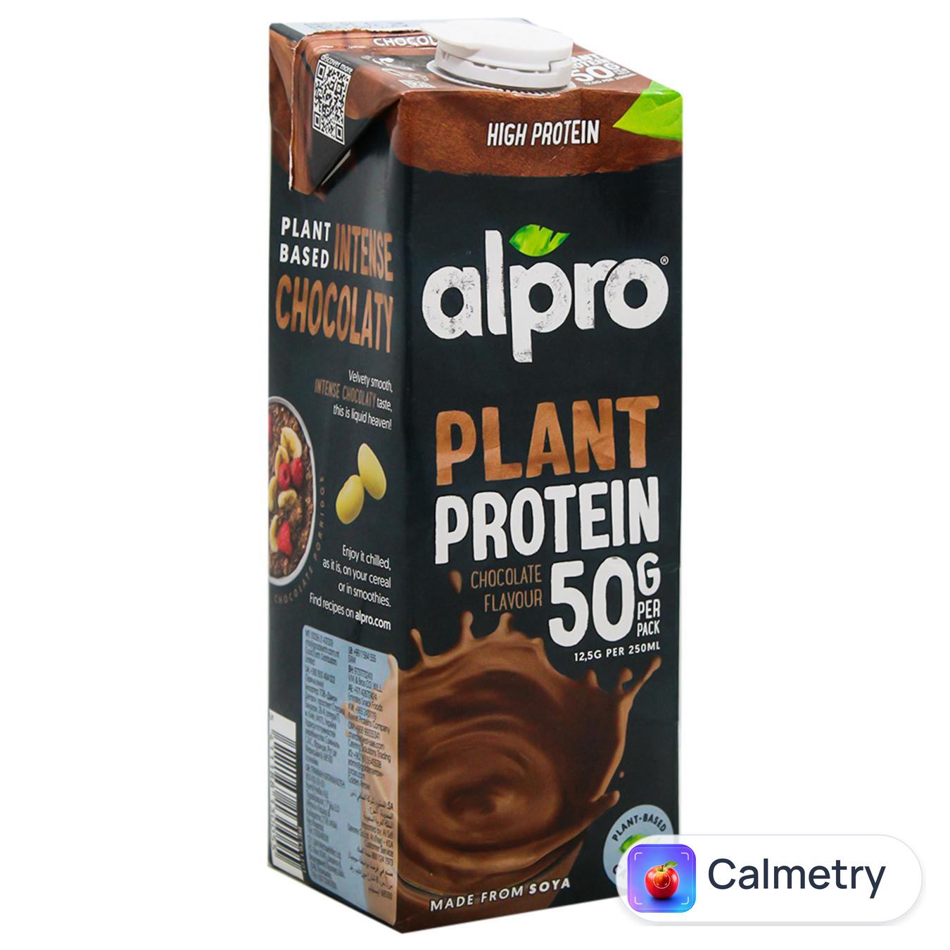 Напій соєвий Alpro Plant Protein зі смаком шоколаду 1л